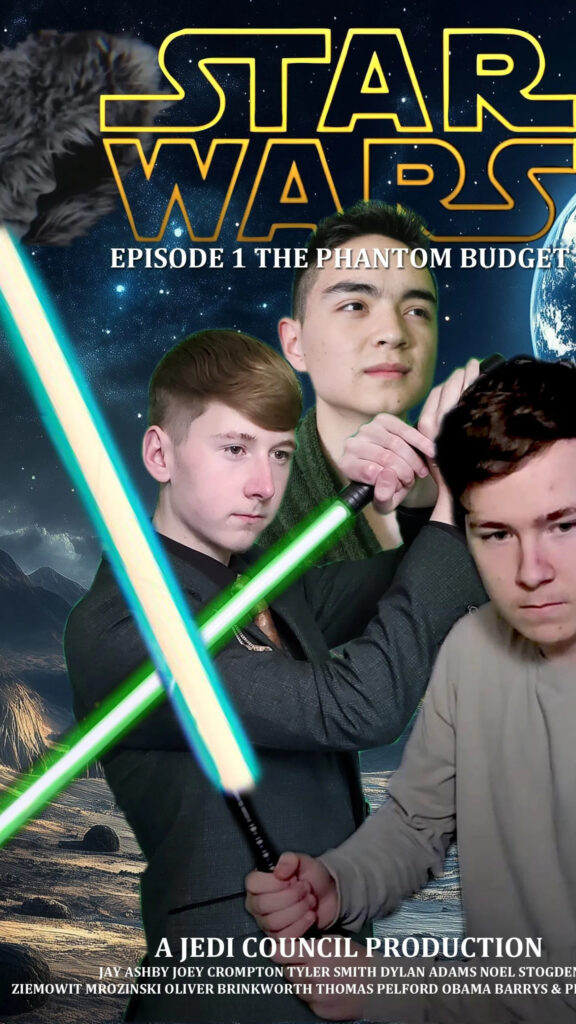 Star Wars The Phantom Budget Funny Mobile Wallpaper