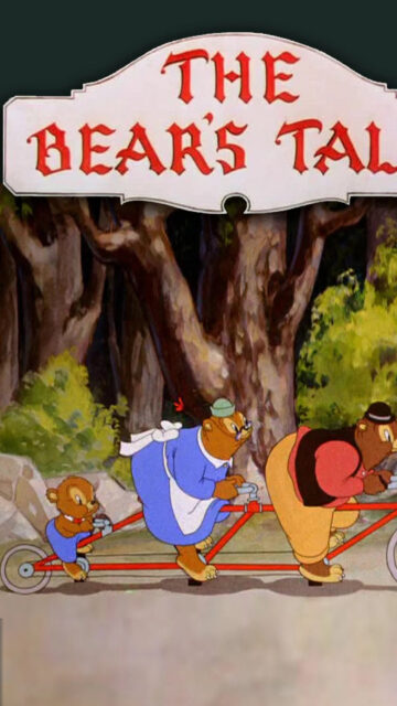 The Bear's Tale Classic Cartoon Trio Mobile Wallpaper