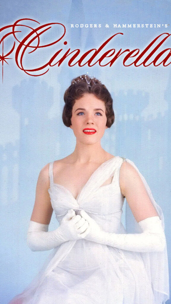 Julie Andrews as Cinderella Mobile Wallpaper