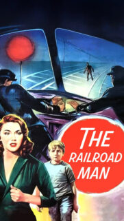 The Railroad Man Vintage Retro Style Mobile Wallpaper