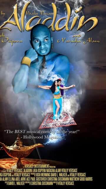 Aladdin Fantasy Movie Poster Mobile Wallpaper
