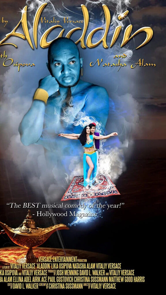 Aladdin Fantasy Movie Poster Mobile Wallpaper