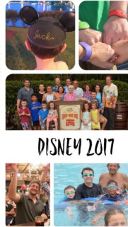 Disney Family Vacation Memories Collage Mobile Wallpaper