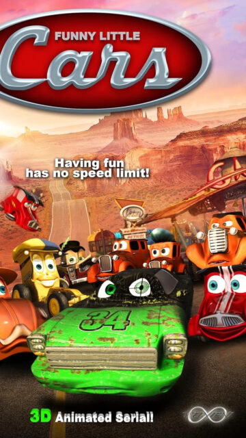 Funny Little Cars 3D Animated Movie Mobile Wallpaper