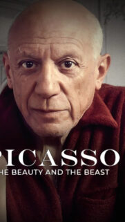 Close-up Portrait of Pablo Picasso Mobile Wallpaper