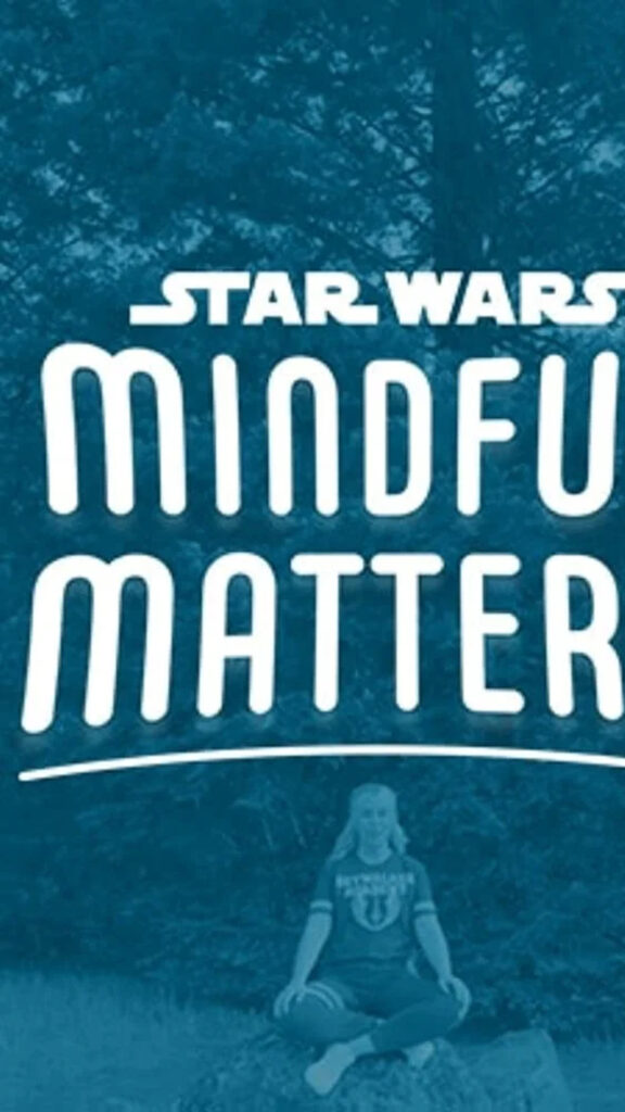 Star Wars Mindful Matter Girl Meditation Mobile Wallpaper