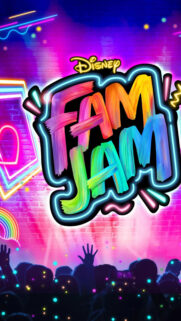Disney Fam Jam Neon Concert Stage Mobile Wallpaper