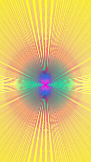 Vibrational Energy Portal and Sacred Geometry Spiritual Art Wallpaper