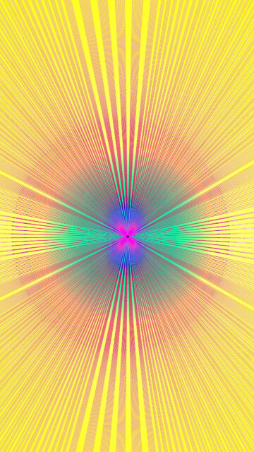 Vibrational Energy Portal and Sacred Geometry Spiritual Art Wallpaper