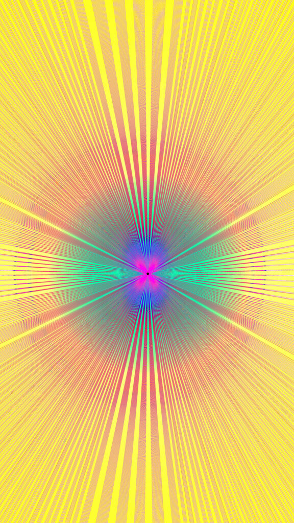 Vibrational Energy Portal and Sacred Geometry Spiritual Art Wallpaper