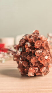 Healing Crystal Energy Cluster for Spiritual Grounding and Manifestation Wallpaper