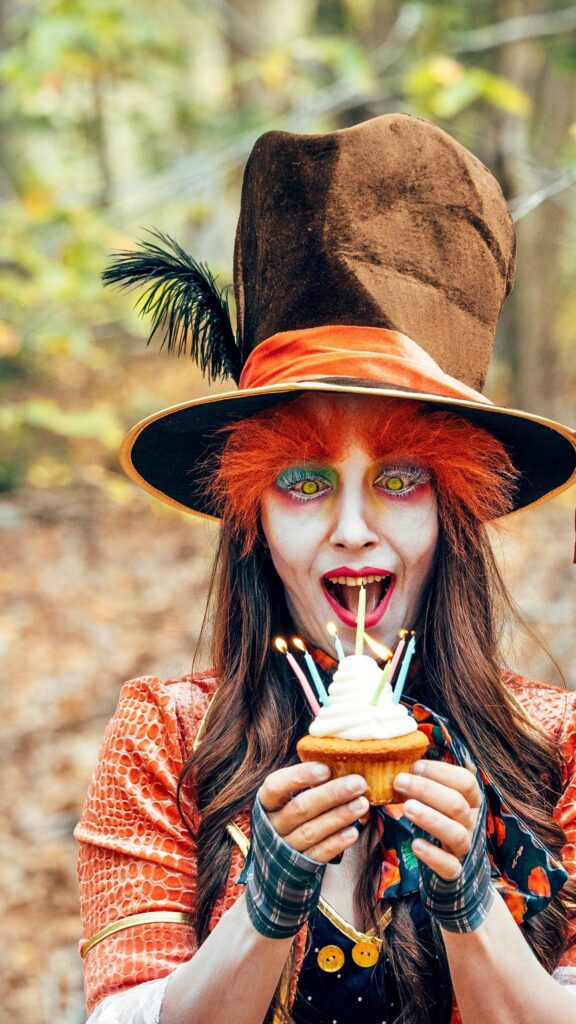 Mad Hatter Birthday Cosplay Aesthetic Phone Wallpaper