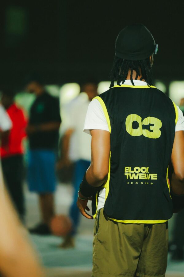 Street Basketball Player with Number 03 Jersey Mobile Wallpaper