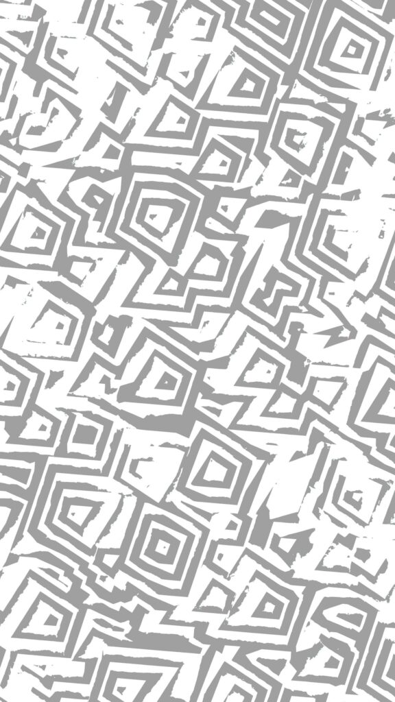 Abstract Grey Geometric Tribal Pattern Mobile Background Wallpaper