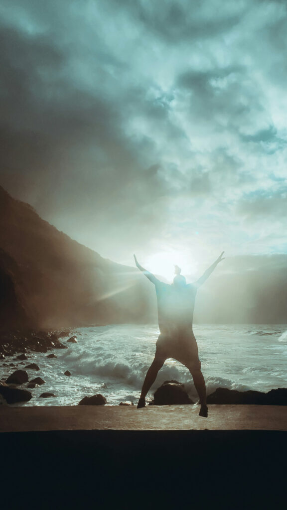 Manifestation Goal Aesthetic Silhouette Inspirational Spiritual Wallpaper
