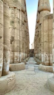 Ancient Egyptian Karnak Temple Pillars Architecture Phone Wallpaper