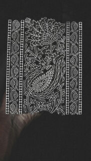 Intricate Mandala Woodblock Spiritual Energy Aesthetic Wallpaper