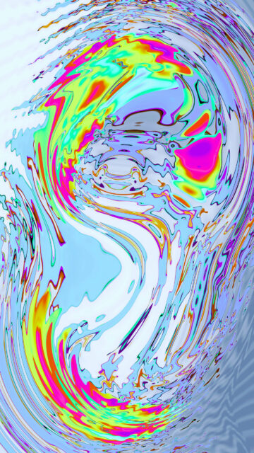 Vibrant Aura Energy Swirl Spiritual Art Abstract HD Wallpaper