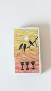 Three of Cups Tarot Card Meaning and Spiritual Connection Wallpaper