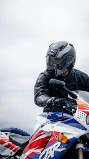 Sportbiker on Honda CBR Racing Motorcycle Aesthetic Phone Wallpaper