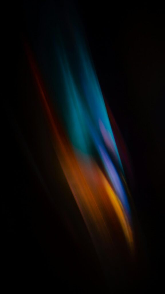 Abstract Light Trails and Vibrant Gradient Waves 4K Mobile Wallpaper