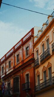 Stunning Spanish Colonial Architecture and Vibrant Facades Wallpaper