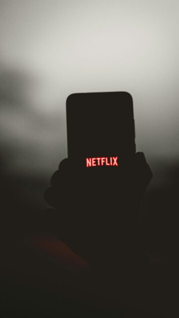 Netflix Dark Aesthetic Smartphone Minimalist Mobile Wallpaper