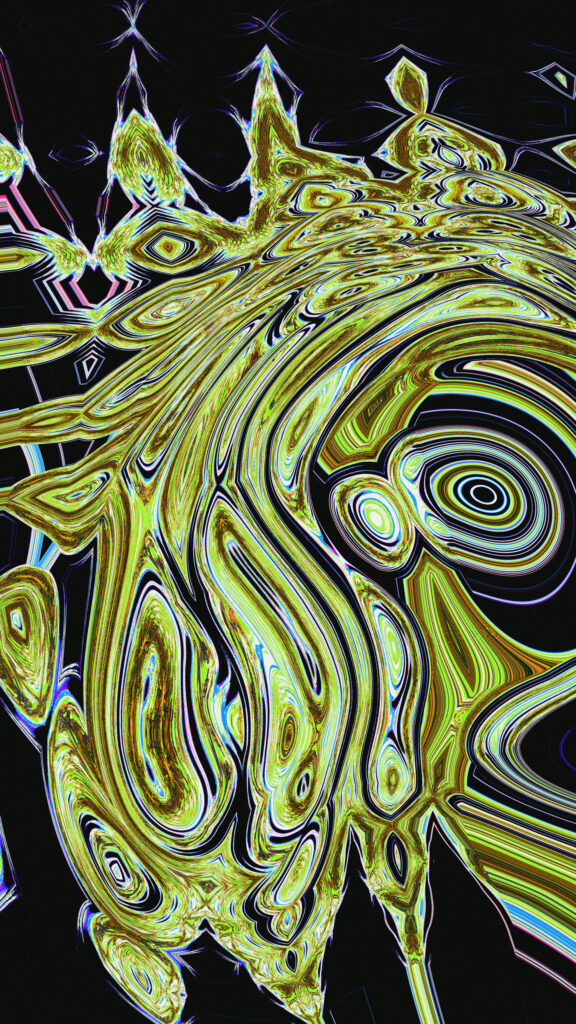 Vibrational Aura Manifestation Art Spiritual Energy Wallpaper