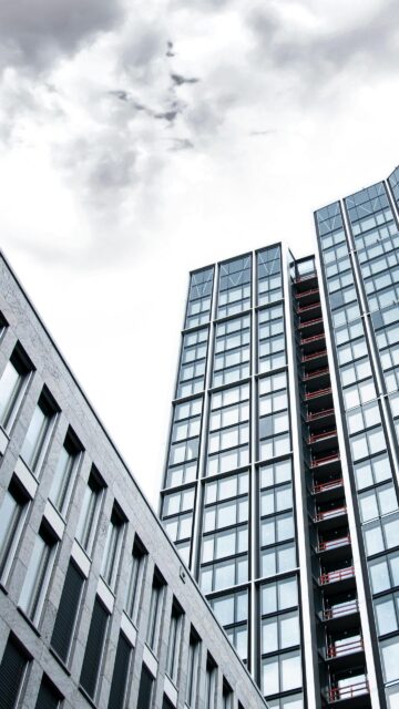 Modern Architectural Skyscraper View Mobile Wallpaper