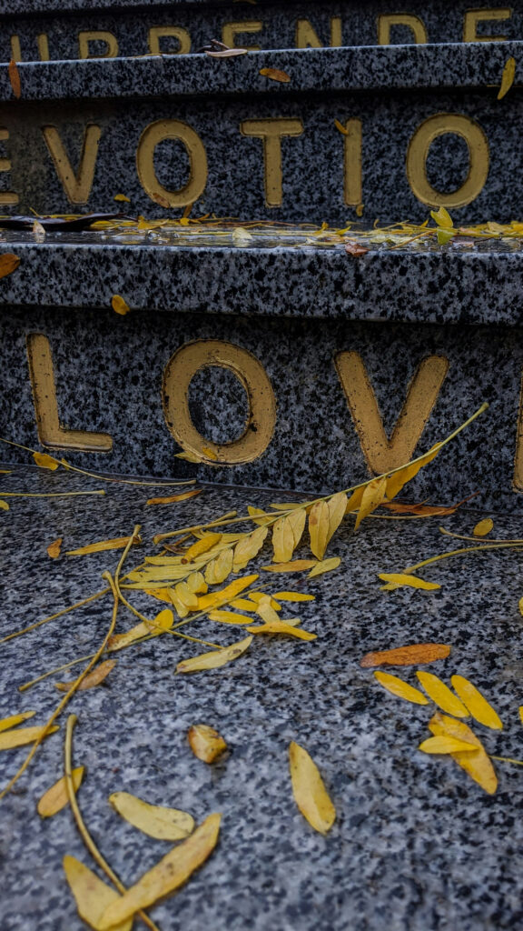 Law of Attraction Love Manifestation Stone Inscription Desktop Wallpaper