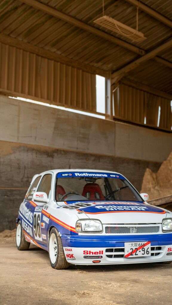 Nissan Micra K11 Racing Rally Car JDM Mobile Wallpaper
