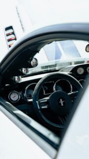 Roush Ford Mustang Interior Cockpit Performance Gauge View Wallpaper