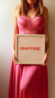 Gratitude Manifestation Aesthetic: Law of Attraction Vision Board Wallpaper