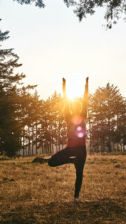Chakra Healing Tree Pose Rooted Soul Spiritual Manifestation Wallpaper