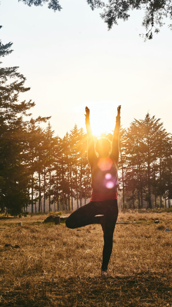 Chakra Healing Tree Pose Rooted Soul Spiritual Manifestation Wallpaper
