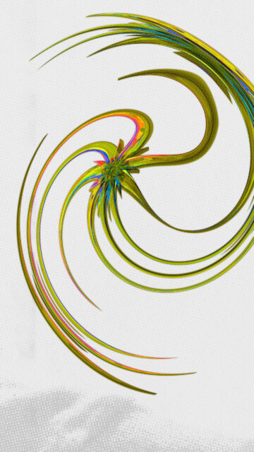 Golden Spiraling Energy Aura Flow Spiritual Manifestation Wallpaper