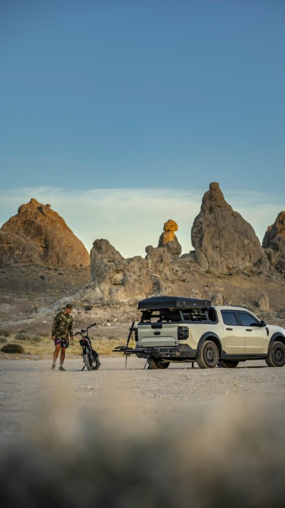 Adventurous Ford Maverick Off-Road Journey Mobile Wallpaper