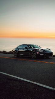 Luxury Porsche Manifestation Vision Board Success Phone Wallpaper