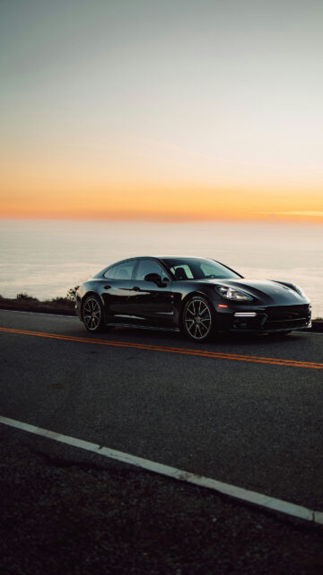 Luxury Porsche Manifestation Vision Board Success Phone Wallpaper