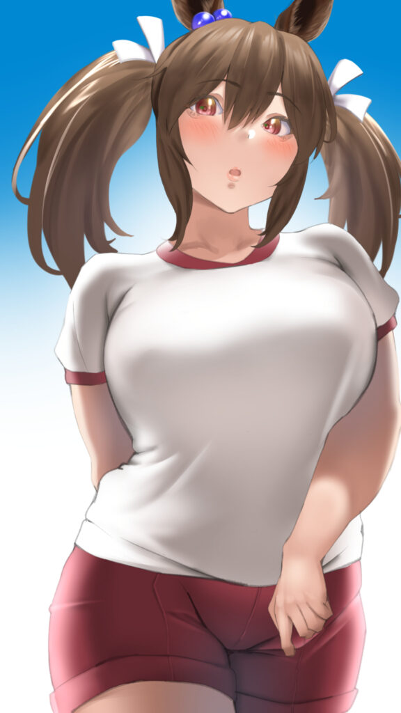 Cute Anime Girl with Twin Tails Wallpaper - High Quality Bestwallpapers.net