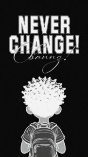 Never Change Aesthetic Quote Mobile Wallpaper – High Quality Minimalist Background
