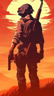 Epic PUBG Gaming Mobile Wallpaper – High-Definition Battle Royale Art for Smartphones