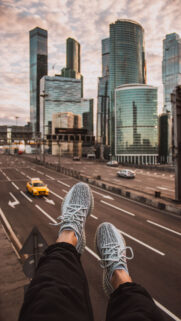 Urban Success and Manifestation Lifestyle Aesthetic Wallpaper