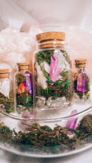 Healing Crystal Energy Aura and Manifestation Aesthetic Wallpaper