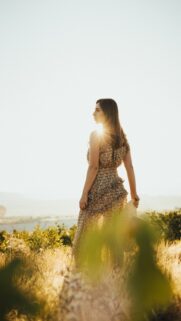 Abundance Mindset Golden Hour Manifestation Aesthetic Phone Wallpaper