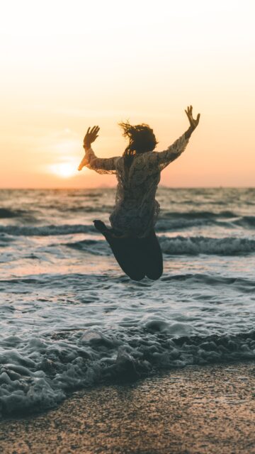 Abundance Mindset and Joyful Manifestation Vision Board Wallpaper