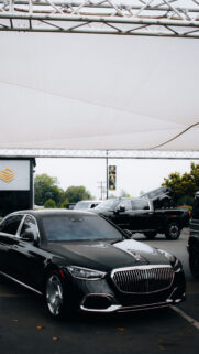 Black Luxury Car Success and Prosperity Vision Board Wallpaper