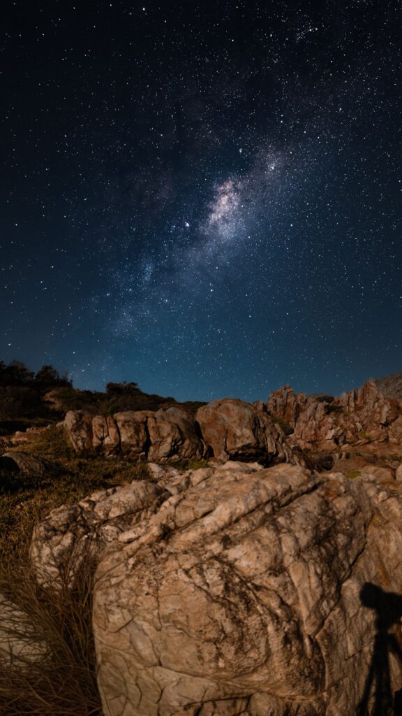 Milky Way Galaxy Celestial Energy and Stardust Spiritual Wallpaper