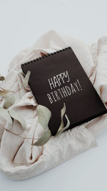 Happy Birthday Affirmation Aesthetic for Manifestation Wallpaper