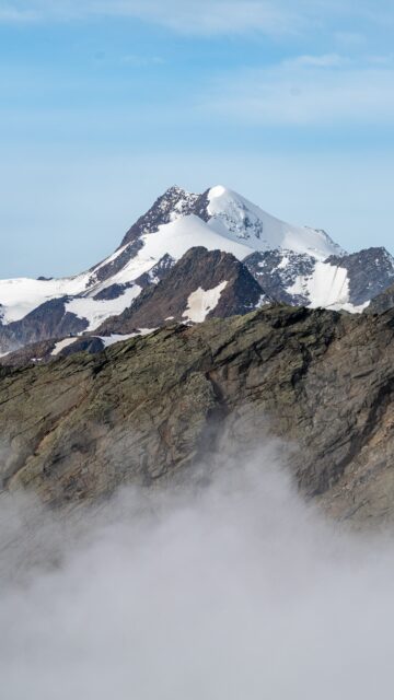 Majestic Capricorn Zodiac Mountain Peak Aesthetic Phone Wallpaper